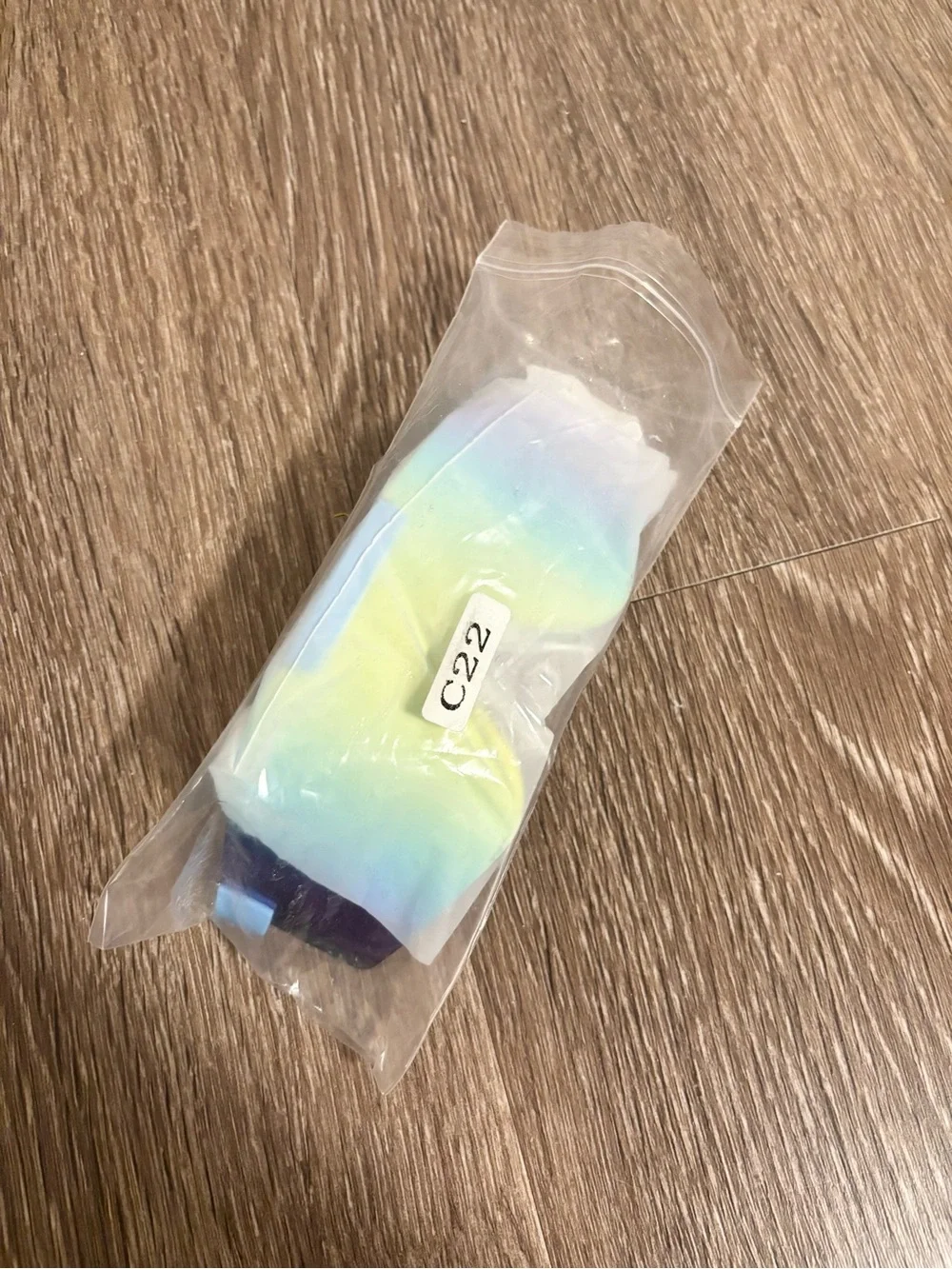 Mirrored Shield Sunglasses - Yellow/Teal Lens